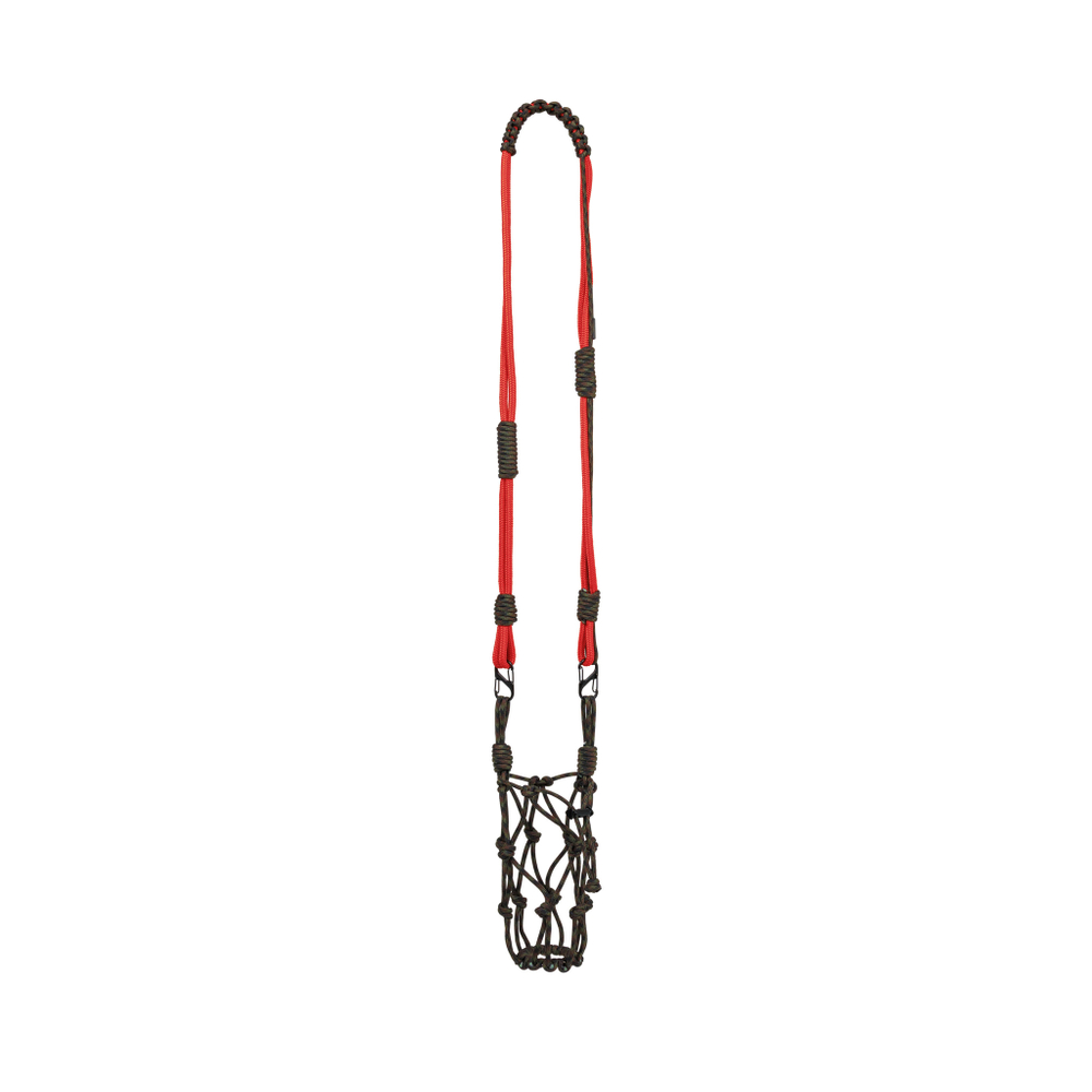 Сумка для бутылки Called a Garment Cord Bottle Bag "Khaki Black Red"