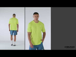 Мужская теннисная футболка Head Slice II - Оранжевый