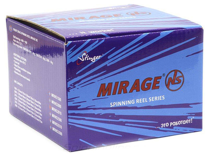 Безынерционная катушка 2510 Stinger Mirage NS (4+1BB, мет. шпуля)