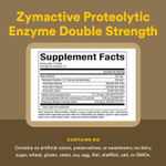 Natural Factors, Zymactive, 30 таблеток, покрытых кишечнорастворимой оболочкой