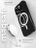 Чехол накладка iPhone 15 Pro Max 6.7" Gurdini Rome Series with Magsafe Black