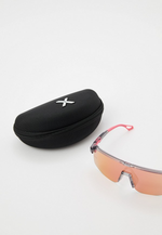 Спортивные очки с диоптриями HILX Inferno Shiny Crystal Light Grey / Pink Lens