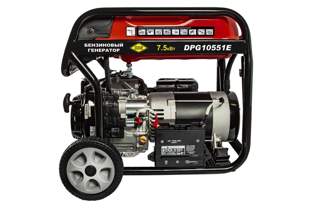 Бензиновый электрогенератор DDE DPG10551E