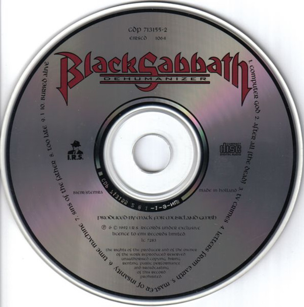 Black Sabbath / Dehumanizer (CD)