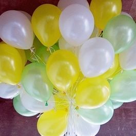 Воздушные шары ассорти из 3 цветов 25 шт, 12"/30 см