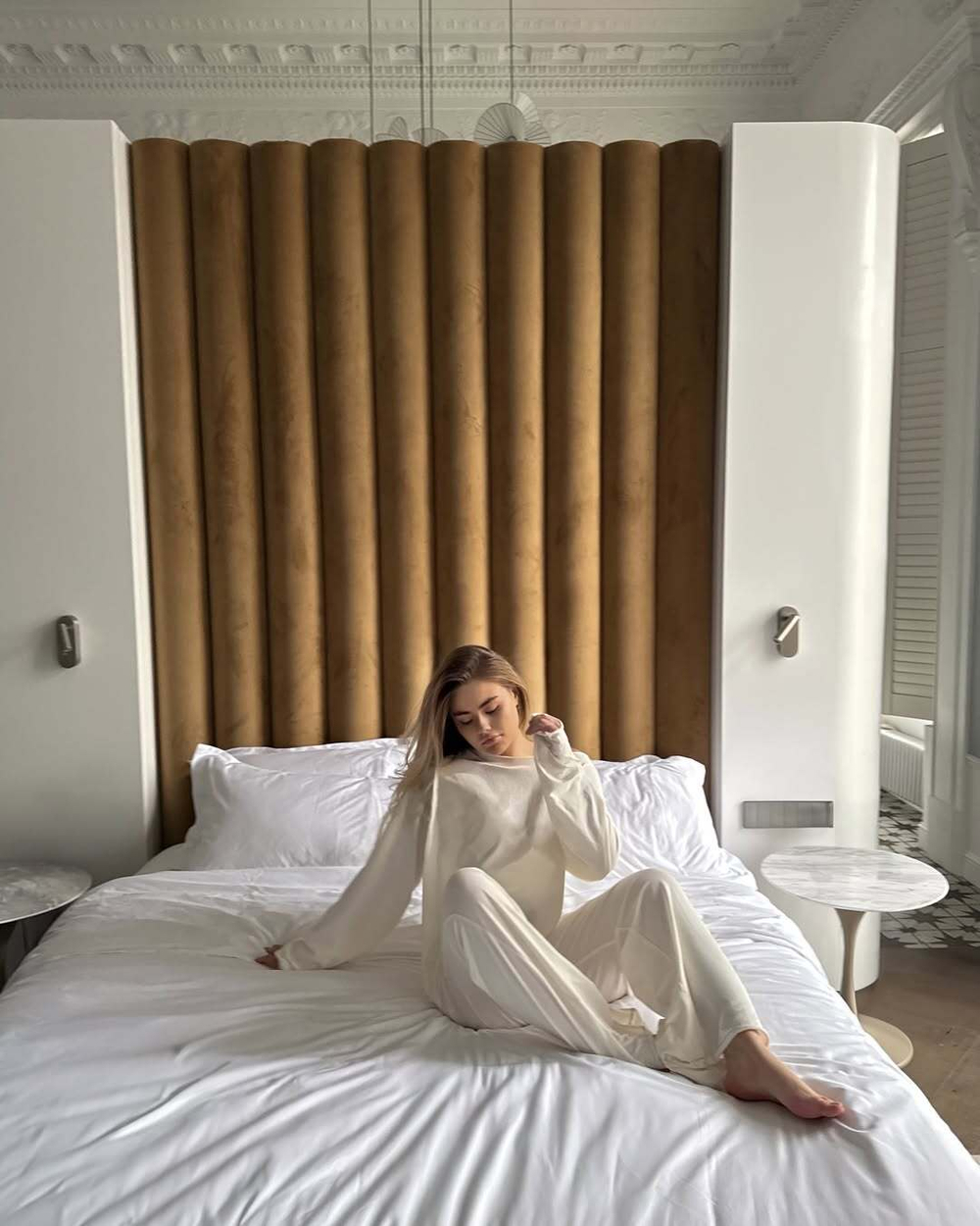 milk oversized pants