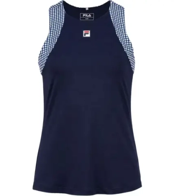 Женский топ теннисный Fila Tami - vichy print