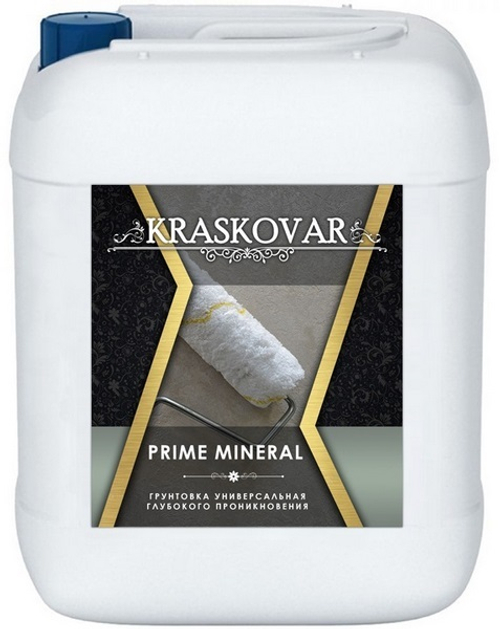 Грунтовка Kraskovar PrimeMineral глубокого проникновения универсальная 10 л