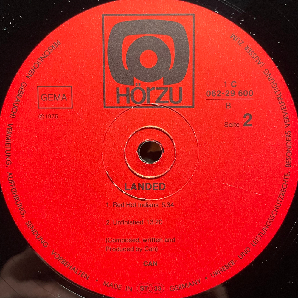 Can ‎– Landed (Германия 1975г.)