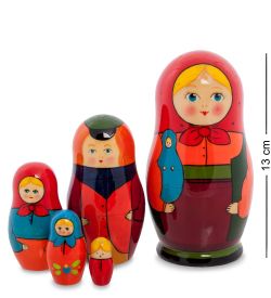 Народные промыслы МР-20/54-A Матрешка 5м «Маня» ср. СП