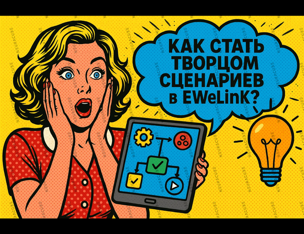Как стать творцом сценариев в eWeLink?