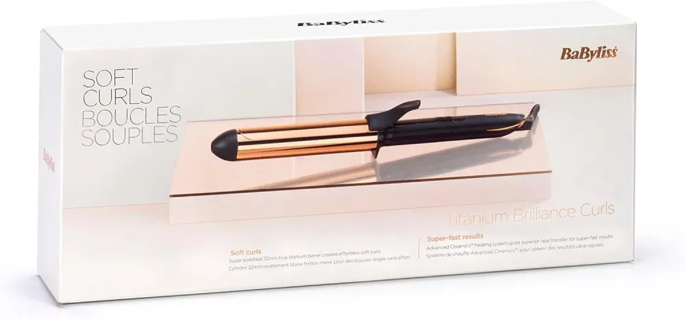 Щипцы BaByliss Titanium Brilliance Curls C459E - 2