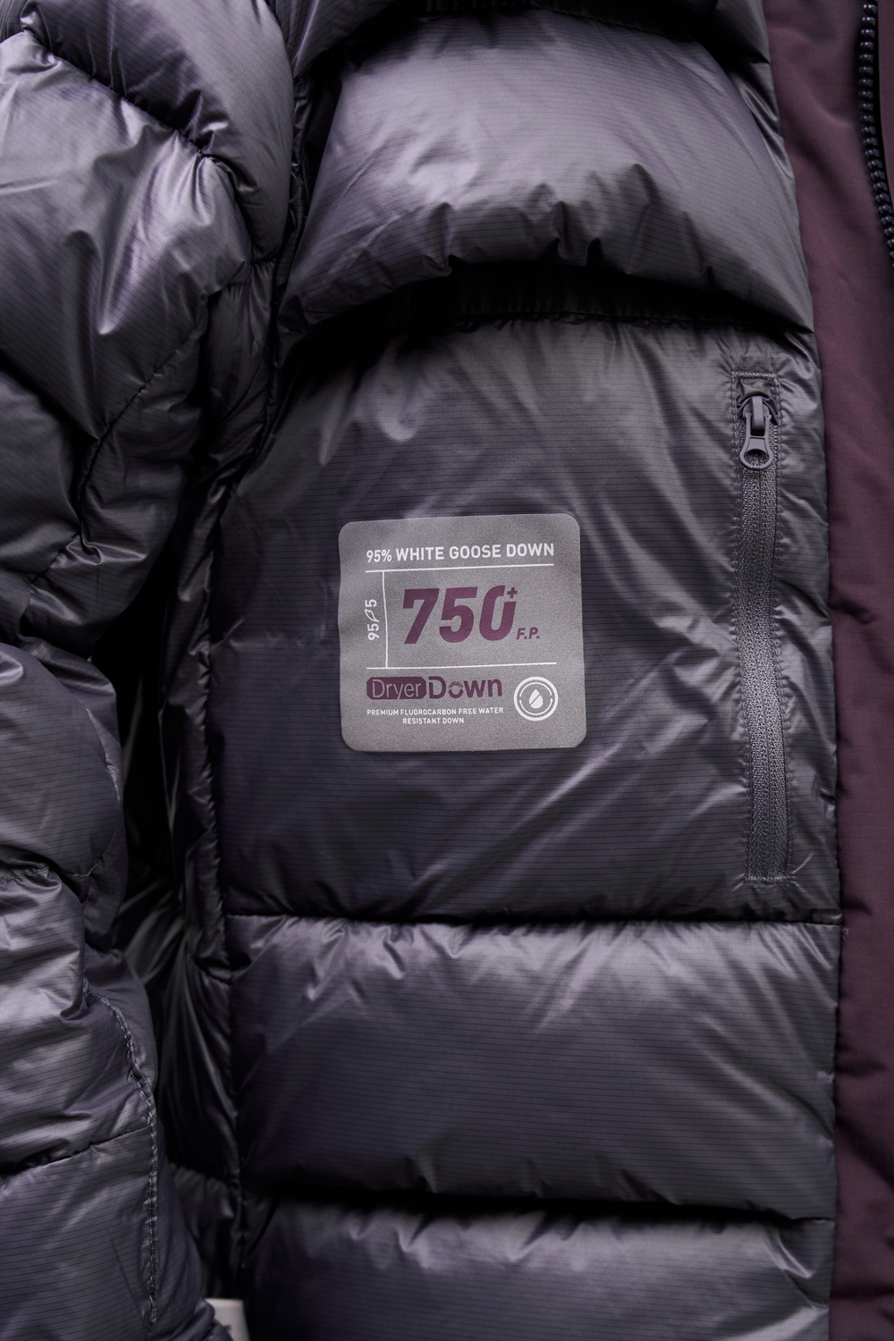 Куртка Nothomme Blue Dragon Scale Extreme Cold Down Jacket "Purple"