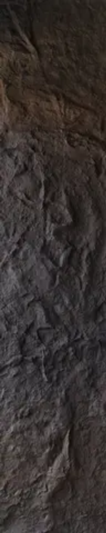 Полиуретановая панель-пано под скалу, Серый / Stone Panel Rock Stone (Пано) light black 2900х600х45 мм