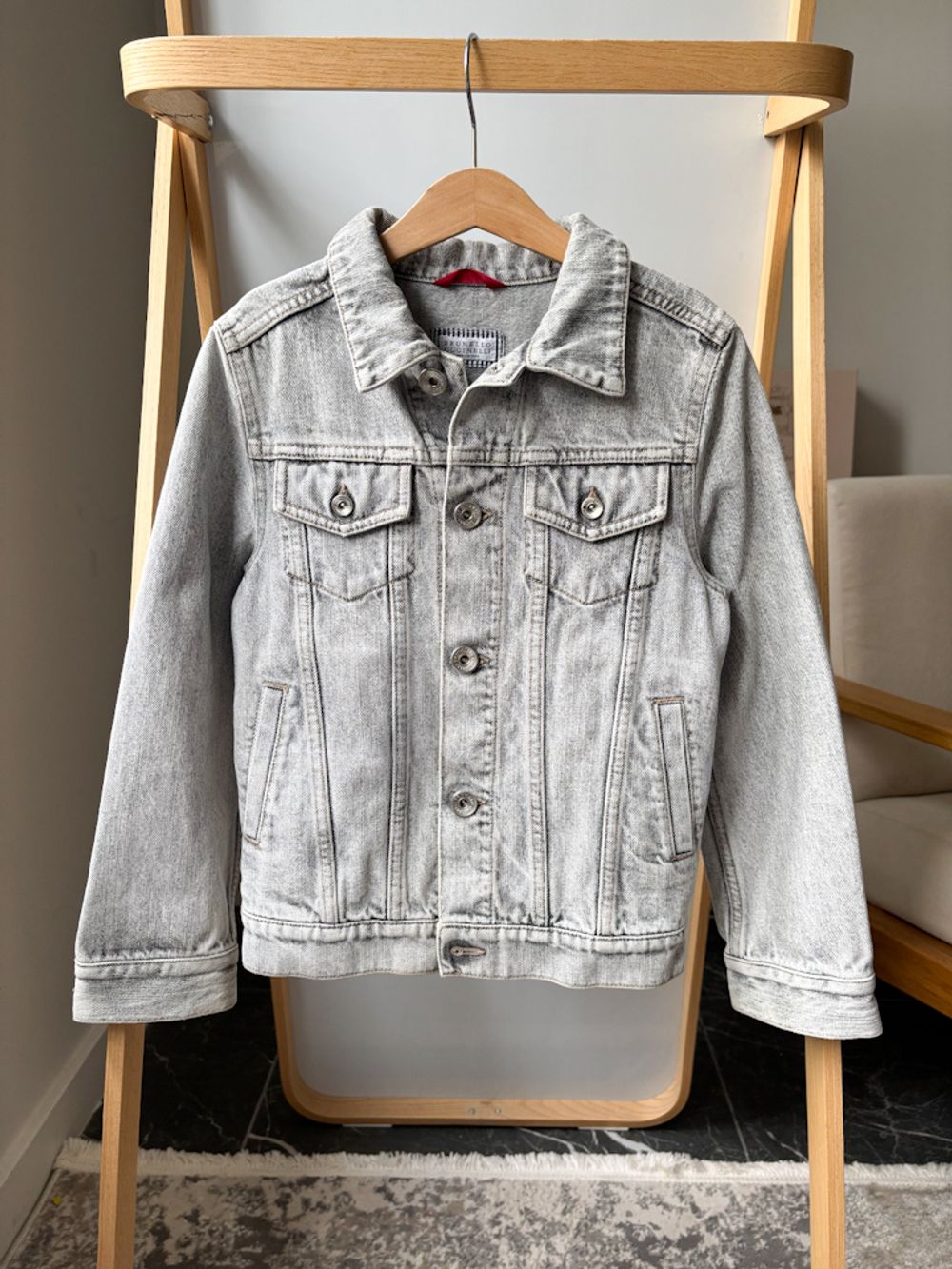 Джинсовая куртка Brunello Cucinelli , 128