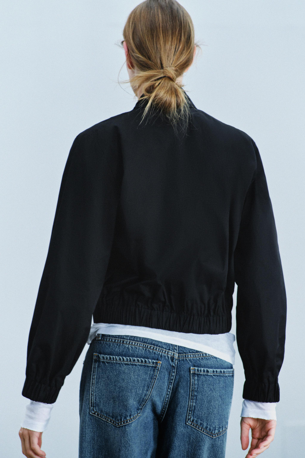 РУБАШКА-БОМБЕР С ЗАПАХОМ — ZW COLLECTION — ZARA