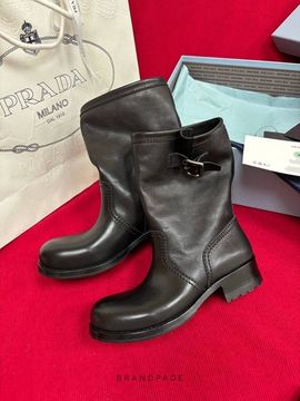 Ботинки чёрные от Prada BP5-055916