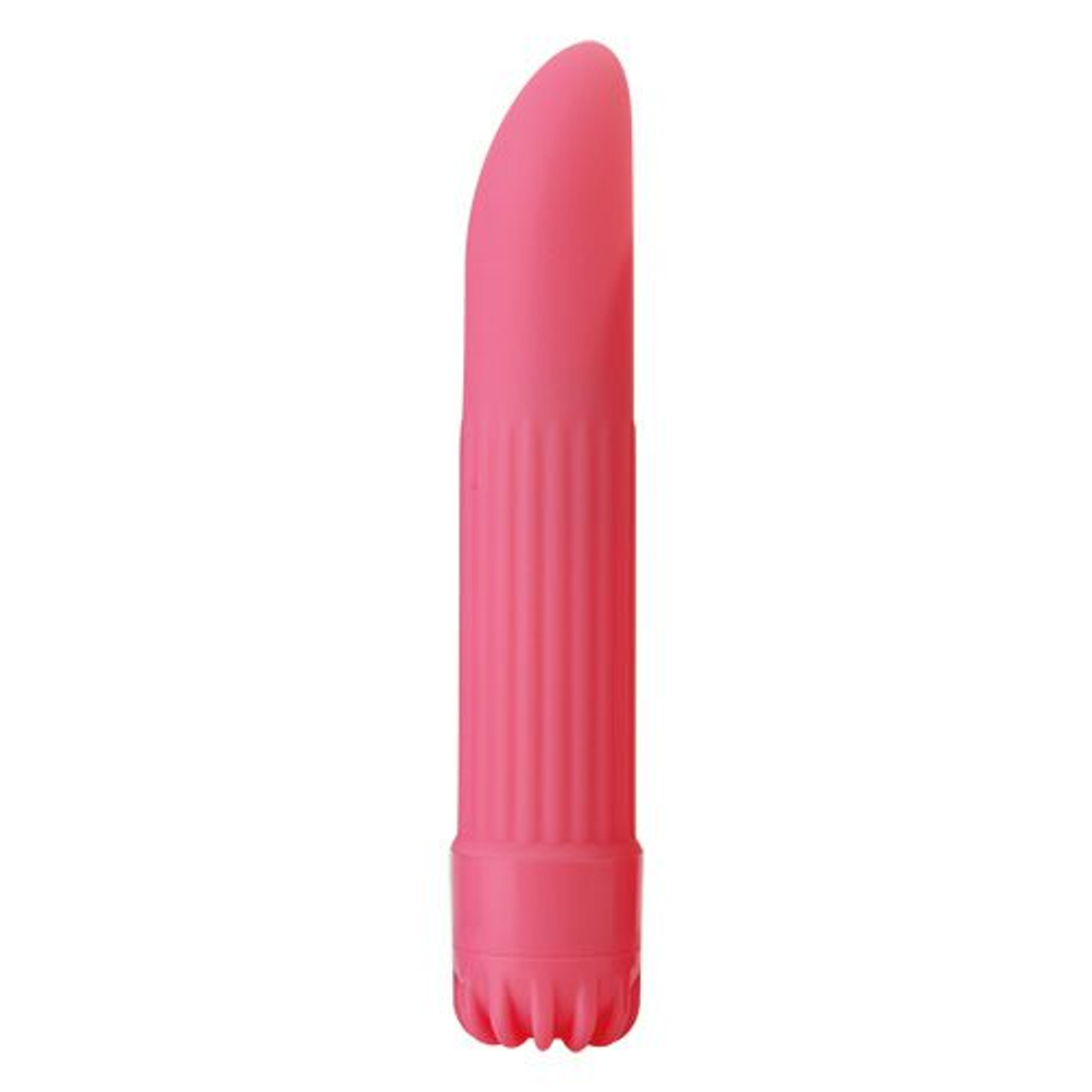 Розовый вибратор CLASSIC PINK SMALL - 14 см. (Цвет: розовый)