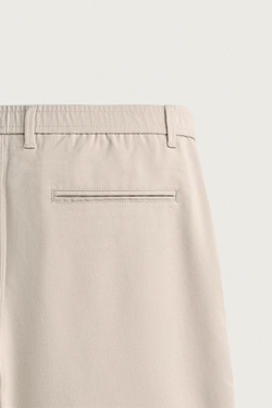 ZARA БРЮКИ SLIM FIT COMFORT, КАМЕННО-СЕРЫЙ