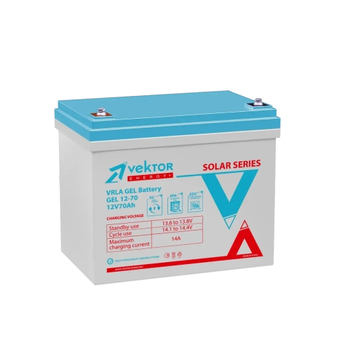 Аккумуляторная батарея Vektor Energy GEL 12-70