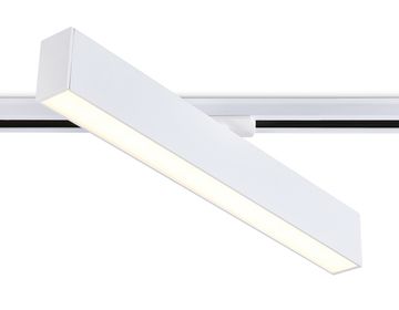 Трековый однофазный светодиодный светильник 24W 3000K 120° GL6769 WH белый Track System Ambrella