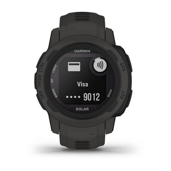 Спортивные прочные часы Garmin Instinct 2S, Solar, Graphite, 010-02564-00