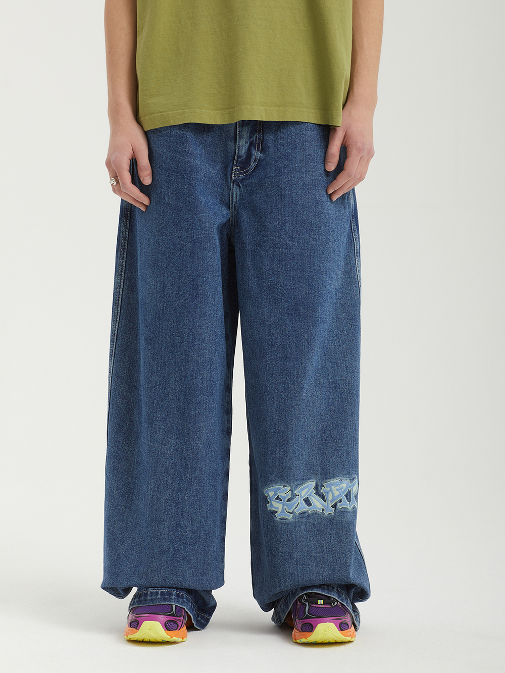 Мужские Джинсы Ace Ultra Wide Leg