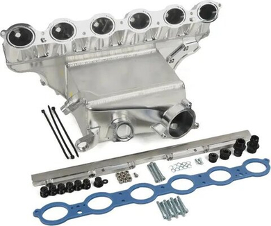 Впускной коллектор с интеркулером CSF BMW M2/M3/M4 G8x X3M/X4M F9x S58 Charge Air Cooler Manifold - Raw Finish