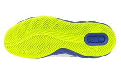 Теннисные кроссовки Mizuno Wave Enforce Court AC - white/dazzling blue/light yellow