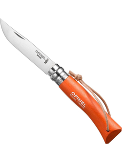 Нож Opinel №7 Trekking нержавеющая сталь, оранжевый, 002208