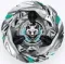 Волчок и лаунчер Silver Wolf 3-80FB UX08 от Takara Tomy