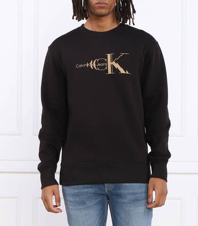 Худи GLITCHED MONOLOGO CALVIN KLEIN JEANS - черный(J30J322531)