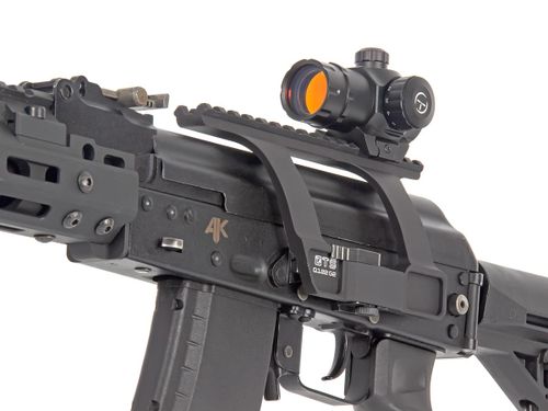 Коллиматорный прицел Target Optic 1x21, на Weaver/Picatinny, закрытого типа, красная марка, точка 2 MOA, CR1620, алюминий, 135 г
