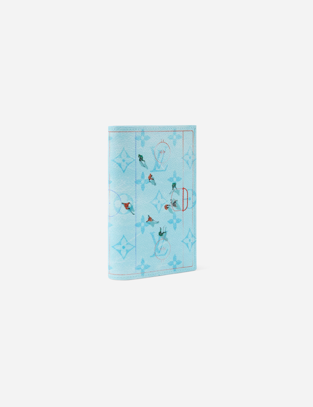 Обложка для паспорта Louis Vuitton "Blu Ice Hockey"