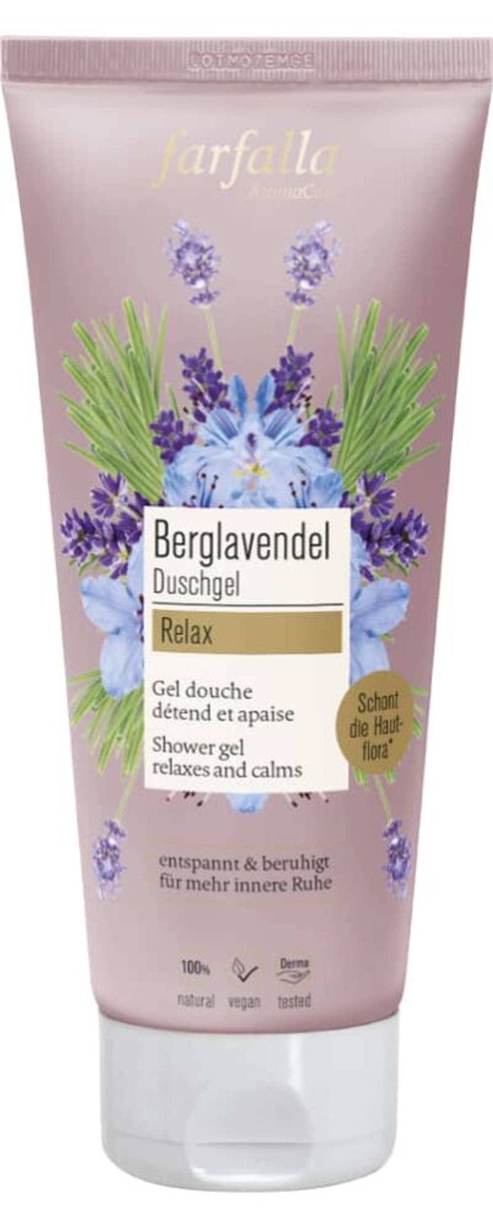 Гель для душа Mountain Lavender Farfalla, 200 мл