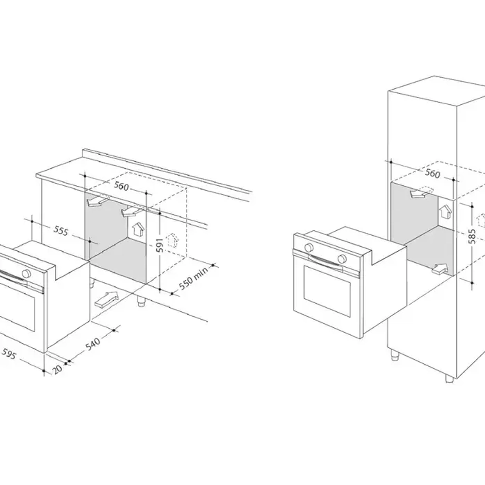 DeLonghi Газовый духовой шкаф CGGBA 4