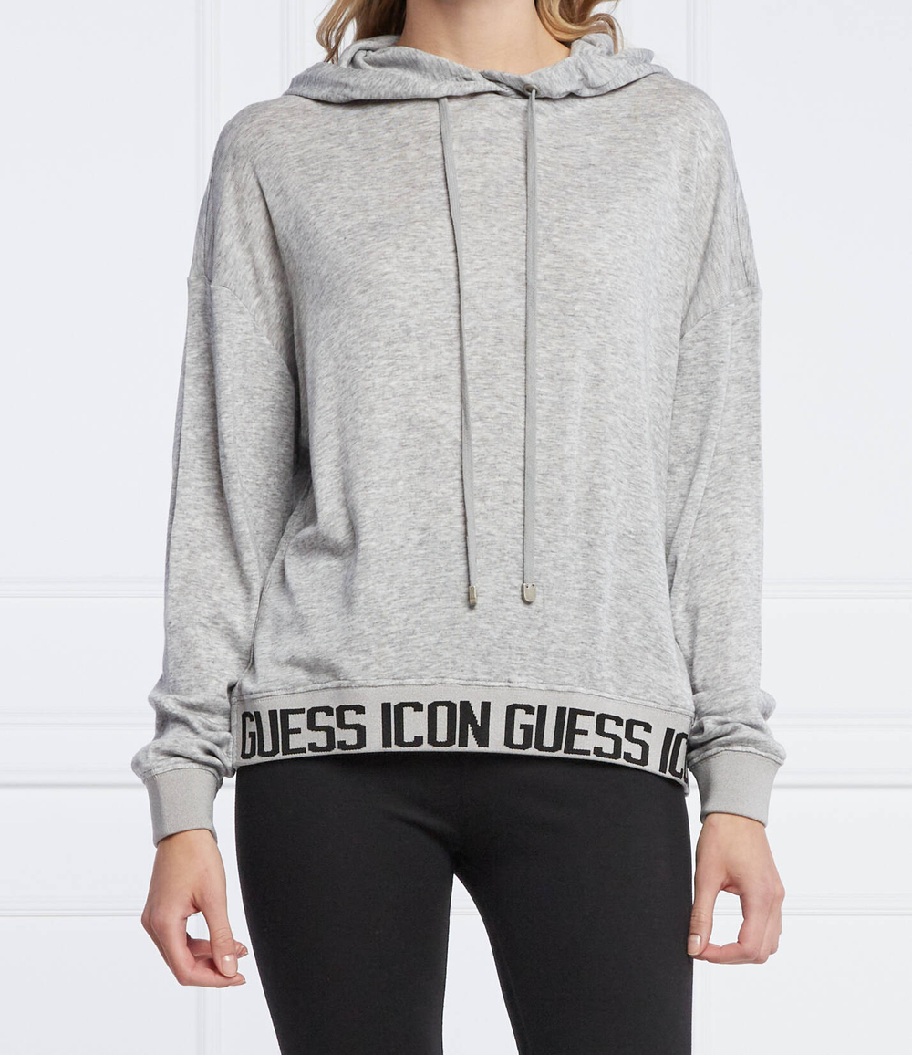 Худи clelia GUESS - серый(W1BP09 KA9C0)