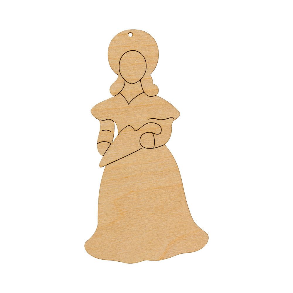 Заготовка из фанеры Подвеска, 14х7.5 см, Дама с зонтом, 14х7,5 см, ВД-662 Mr.Carving Заготовка из фанеры Подвеска, 14х7.5 см, Дама с зонтом, 14х7,5 см, ВД-662 Mr.Carving