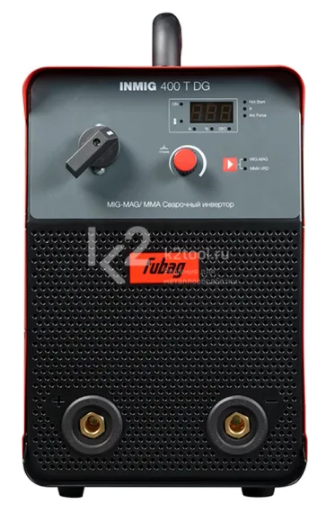 Сварочный полуавтомат инвертор Fubag INMIG 400T DG + DRIVE INMIG DG + Шланг-пакет, 5 м + Горелка FB 400, 3 м