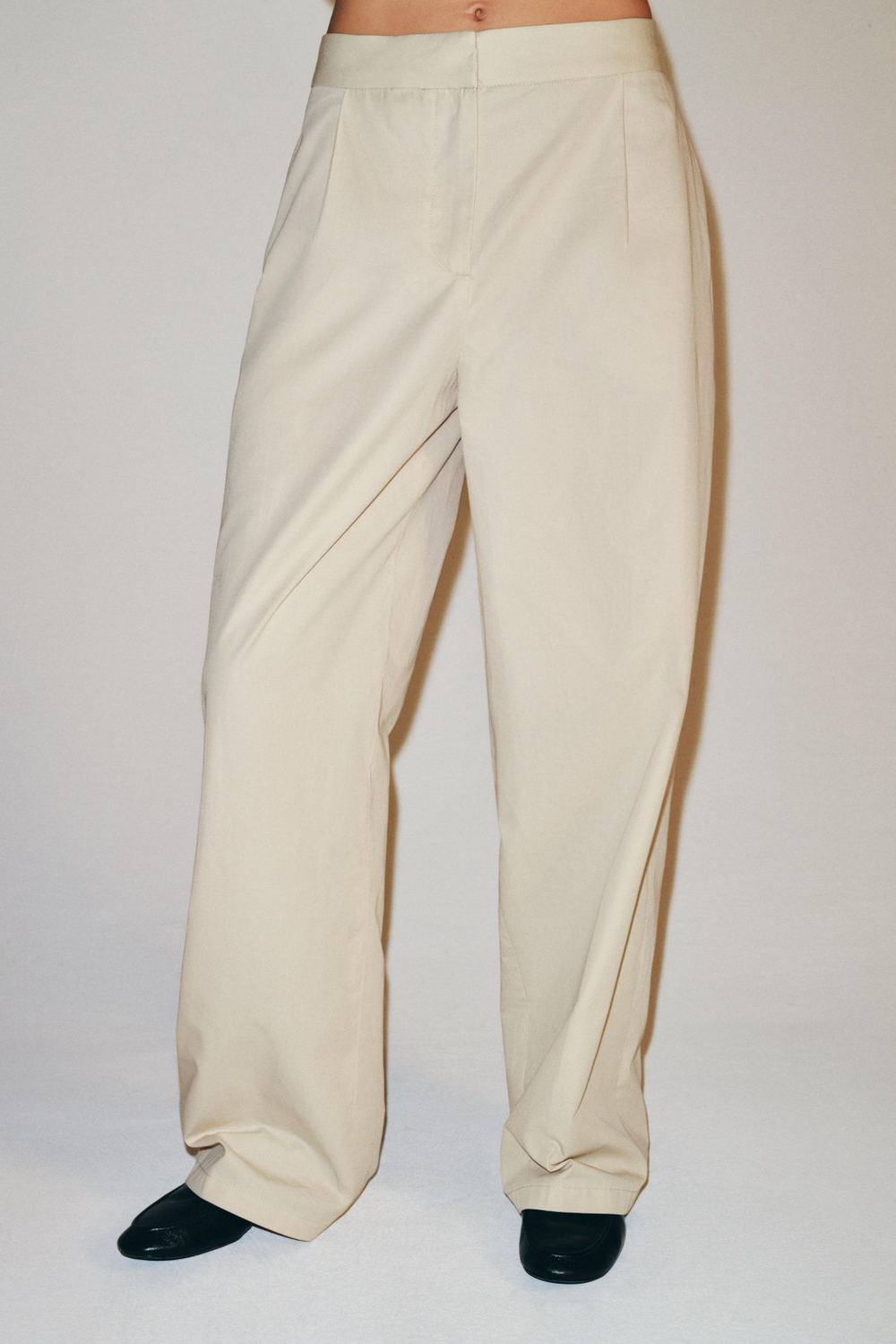 БРЮКИ STRAIGHT FIT — ZW COLLECTION — ZARA