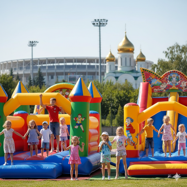 Надувной батут купить в Раменском недорого 🎪 | БатутМастер