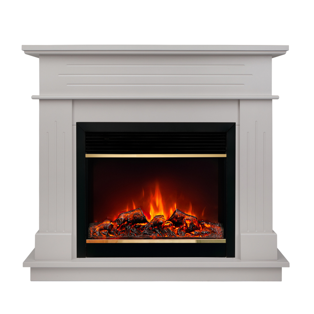 Каминокомплект Real Flame Regent 26 BG с очагом Moonblaze Deluxe Brass