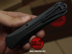 Heretic Knives Manticore-E S/E - черная рук, черный клинок RK/Н96