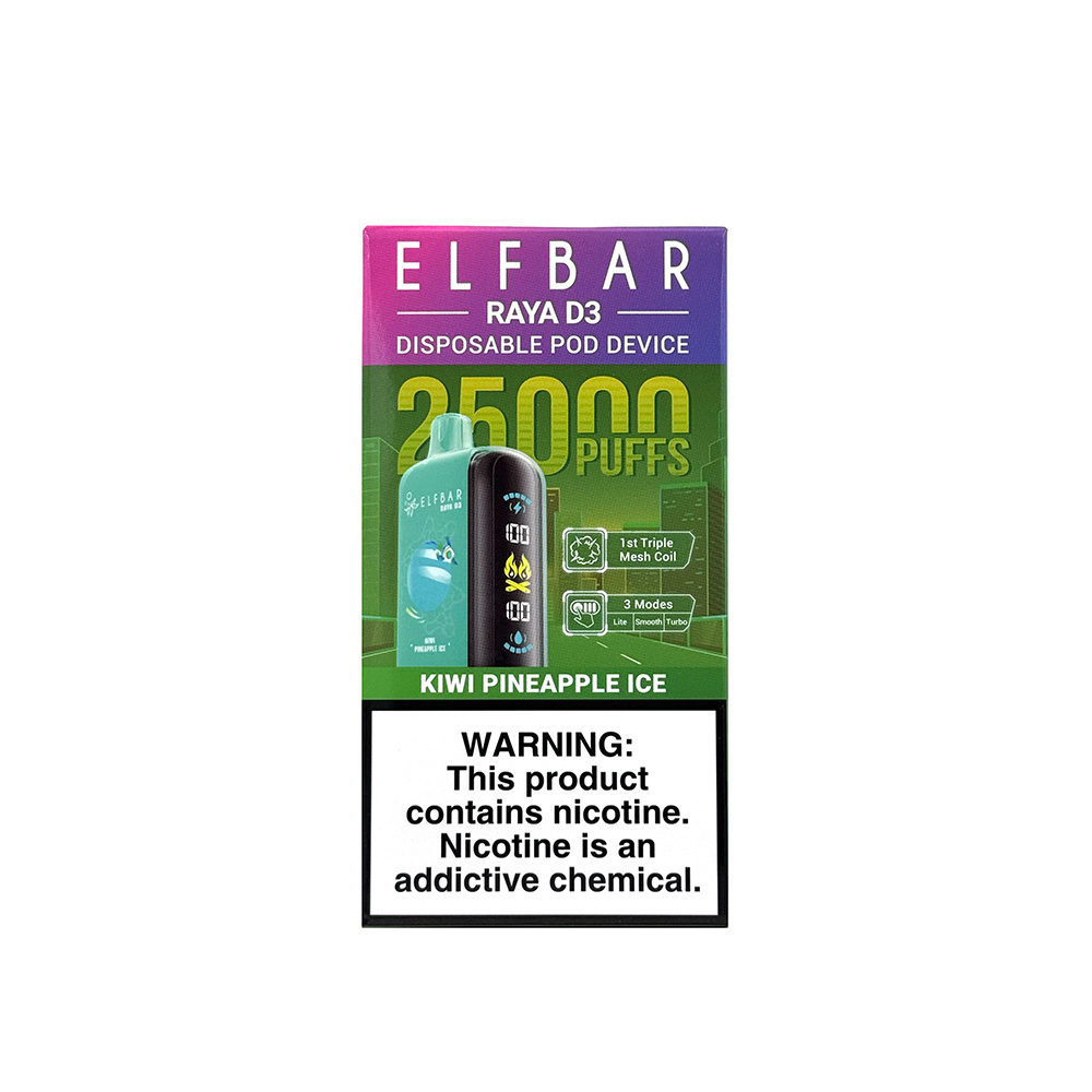 ELF BAR RAYA D3 - Pineapple Kiwi Ice (5% nic)