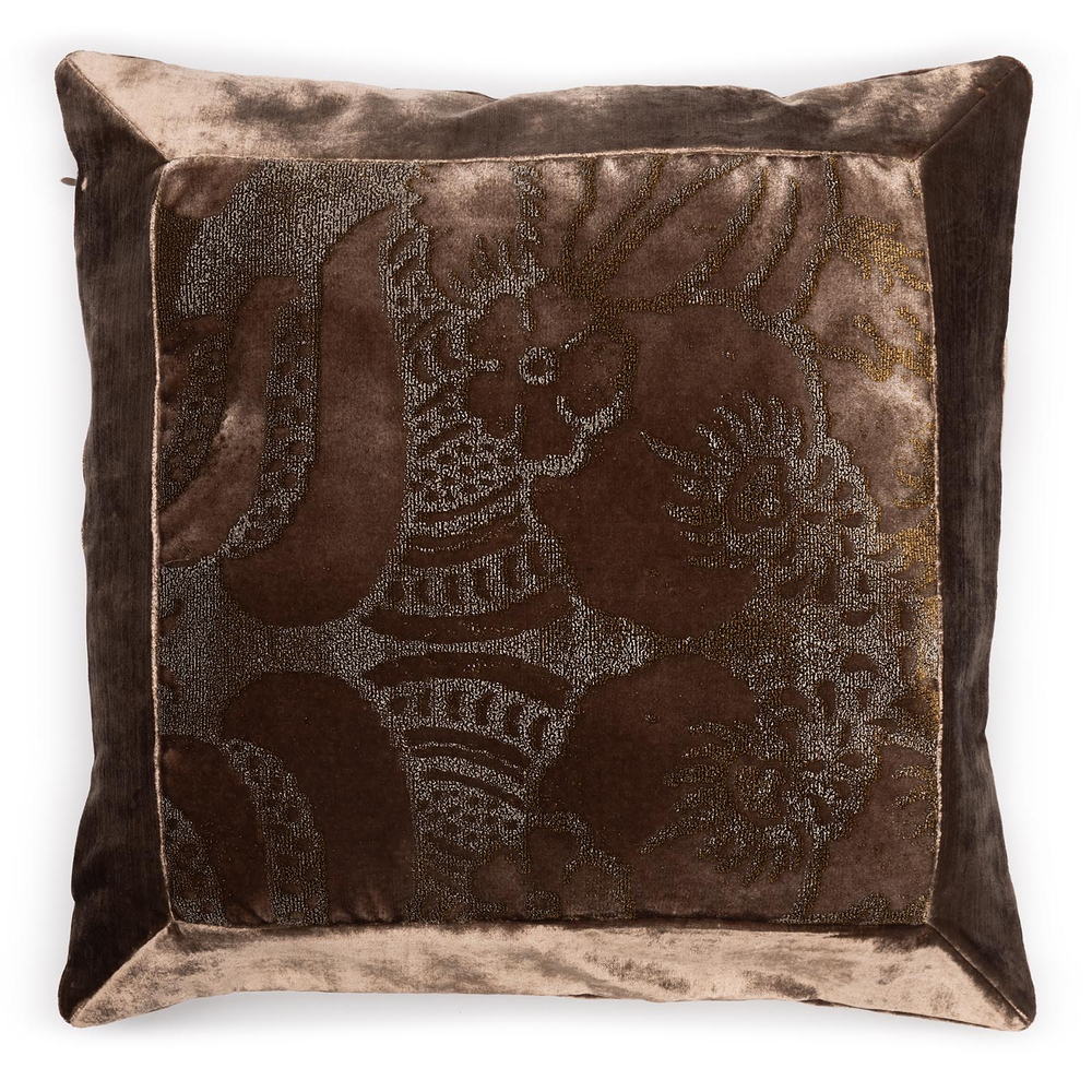 Подушка декоративная Art&Decor на молнии Empire Design 40x40 Коричневый