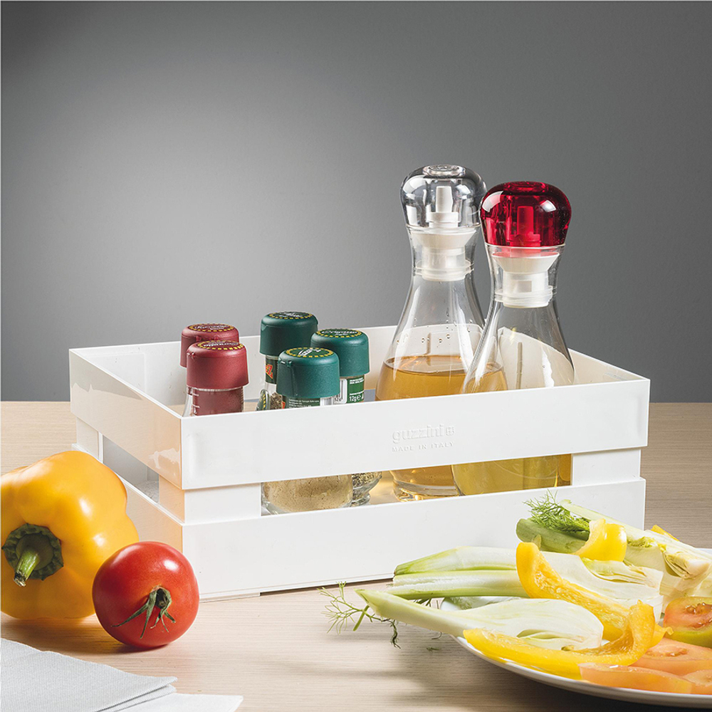 Ящик для хранения tidy&store, 30,5х22,5х11,5 см,  белый