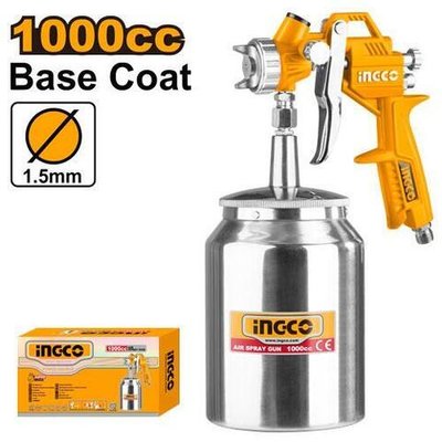 Краскопульт пневматический 1000мл. 1,5мм INGCO ASG3101