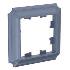 Рамка пластиковая на 1 пост Systeme Electric AtlasDesign Antique Грифель ATN100701