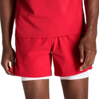 Мужские теннисные шорты Wilson Tennis Volley 6" - varsity red