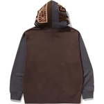 A Bathing Ape Bathing Ape Shark Zip Up Худи коричневый